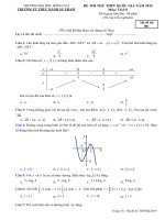 toanmath com   đề thi thử toán THPT quốc gia 2019 trường PT thực hành sư phạm – đồng nai 