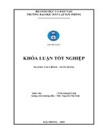 Phân tích tình hình sử dụng vốn lưu động với việc nâng cao hiệu quả sử dụng vốn lưu động tại công ty TNHH XNK thương mại vận tải khánh hà 