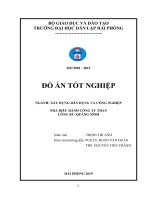 đồ án tốt nghiệp xây dựng dân dụng và công nghiệp nhà điều hành công ty than uông bí   quảng ninh 