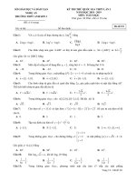 toanmath com   đề thi thử toán THPT quốc gia 2019 lần 2 trường THPT anh sơn 1 – nghệ an 