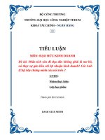 Đạo đức kinh doanh: Đạo đức không phải mơ hồ, nó gắn liền với lợi nhuận kinh doanh