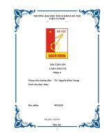 Bài tập lớn CAD CAM CNC