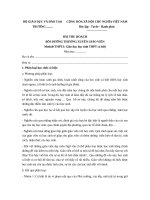 Bài thu hoạch BDTX THPT moodul 3 