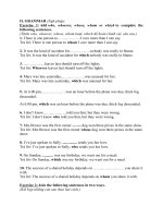 Language focus unit 6 lớp 12