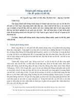 Thành phố thông minh và vấn đề quản trị đô thị (smart city and urban governance) 