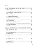 Ứng dụng công nghệ CAD-CAM vào thiết kế khuôn cho sản phẩm nhựa