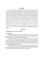 Cầm cố tài sản – phân tích quy định của pháp luật và thực tiến áp dụng