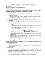 Câu hỏi ôn thi cao học phương pháp dạy học bộ môn toán