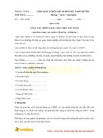 Báo cáo xây dựng trường học an toàn về an ninh trật tự