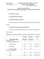 Báo cáo thanh tich ca nhan khong phai lanh dao khen cap tinh