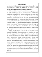 TIỂU LUẬN sự cần THIẾT của hội cựu CHIẾN BINH TRONG CÔNG tác THỰC HIỆN các NHIỆM vụ CHÍNH TRỊ  xã hội của CÁCH MẠNG ở địa PHƯƠNG TRONG GIAI đoạn HIỆN NAY 