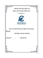 TÌM HIỂU APACHE JMETER 