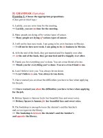 language focus unit 8 lớp 12