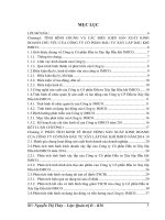 Phân tích tình hình sử dụng tài sản cố định giai đoạn 2010  2014 và một số giải pháp nâng cao hiệu quả sử dụng tài sản cố định của công ty cổ phần đầu tư xây lắp dầu khí IMICO”  