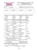 DE ON THI VAO 10 SO 4 