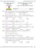 Đề thi thử THPT quốc gia 2019 môn toán   sở GDĐT hưng yên 