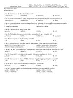 Đề thi thử THPT quốc gia 2019 môn hóa học lần 1   sở GDĐT hà tĩnh 