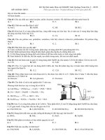 Đề thi thử THPT quốc gia 2019 môn hóa học lần 1   sở GDĐT quảng nam 