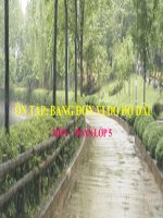 Bài giảng Toán 5 chương 1 bài 9: Ôn tập Bảng đơn vị đo độ dài