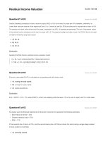 CFA 2018 quest bank 06 residual income valuation 