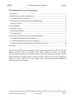 CFA 2018 level 3 schweser practice exam CFA 2018 level 3 question bank CFA 2018  CFA 2018  r05 the behavioral finance perspective IFT notes 