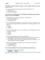 CFA 2018 quest bank r09 probability concepts q bank 