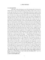 Khóa luận tốt nghiệp Tìm hiểu tri thức lịch sử và văn hóa một số làng xã qua nguồn tư liệu sắc phong cho các Thành Hoàng còn lại trên địa bàn tỉnh Quảng Bình