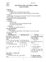 Giáo án vật li lớp 9 tuần 6 