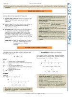 CFA 2018 SS 02 reading 06  the time value of money 1 