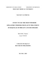 Nghiên cứu sử dụng vạt da nhánh xuyên động mạch thượng vị dưới sâu trong điều tri di chứng phẫu thuật cắt bỏ ung thư vú tt tiếng anh 
