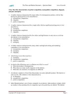 CFA 2018 quest bank r15 firm and market structures   q bank 