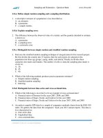 CFA 2018 quest bank r11 sampling and estimation q bank 