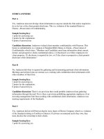 CFA 2018 level 3 schweser practice exam CFA 2018 level 3 question bank 01  ethics answers 