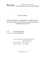Phân lập, chọn lọc và định danh các chủng vi khuẩn quang hợp có khả năng hấp thụ CO2 và định hướng làm giảm hiệu ứng nhà kính 