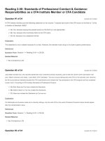 CFA 2018 quest bank answers reading 03 VII   answers 