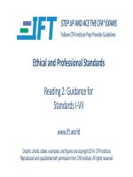 CFA 2018  r02 guidance for standards i VII 