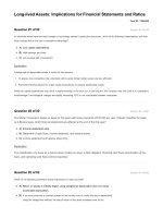 CFA 2018 question bank 02 long lived assets   implic   ial statements and ratios 