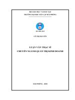 (Luận văn thạc sĩ) Tăng cường hoạt động cho vay khách hàng cá nhân tại Ngân hàng TMCP Đầu Tư và Phát Triển Việt Nam - Chi nhánh Hạ Long