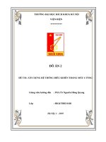 Xây dựng hệ thống điều khiển thang máy 4 tầng (tính đến khả năng mở rộng 10 tầng) sử dụng PLC (có thể chọn mitsubishi, siemens   ), sử dụng phương pháp grafcet 