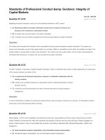 CFA 2018 quest bank 03 standards of professional    egrity of capital markets 