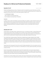 CFA 2018 quest bank 11 reading 4 to 8  ethical and professional standards 