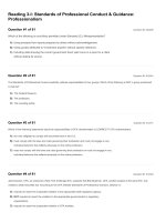 CFA 2018 quest bank questions reading 03 i standards of professional conduct   guidance  professionalism 