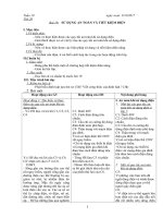 Giáo án vật li lớp 9 tuần 10 tiet 20 da chinh sua 