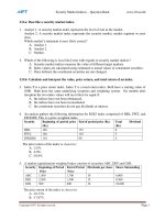 CFA 2018 quest bank r46 security market indices q bank 