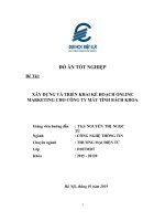 Xây dựng và triển khai kế hoạch online marketing cho máy tính bách khoa 