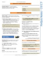 CFA 2018 SS 03 reading 10  common probability distributions 