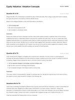 CFA 2018 quest bank 01 equity valuation   valuation concepts 