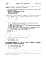 CFA 2018 quest bank r12 hypothesis testing q bank 