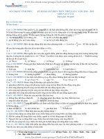 TS247 DT de thi thu thpt qg 2019 mon vat ly so gd dt vinh phuc lan 1 co loi giai chi tiet  27254 1545818464 