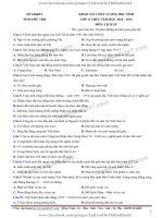 TS247 DT de thi thu thpt qg mon lich su so gd dt phu tho lan 1 nam 2019 co loi giai chi tiet  33123 1552459177 